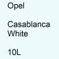 Preview: Opel, Casablanca White, 10L.